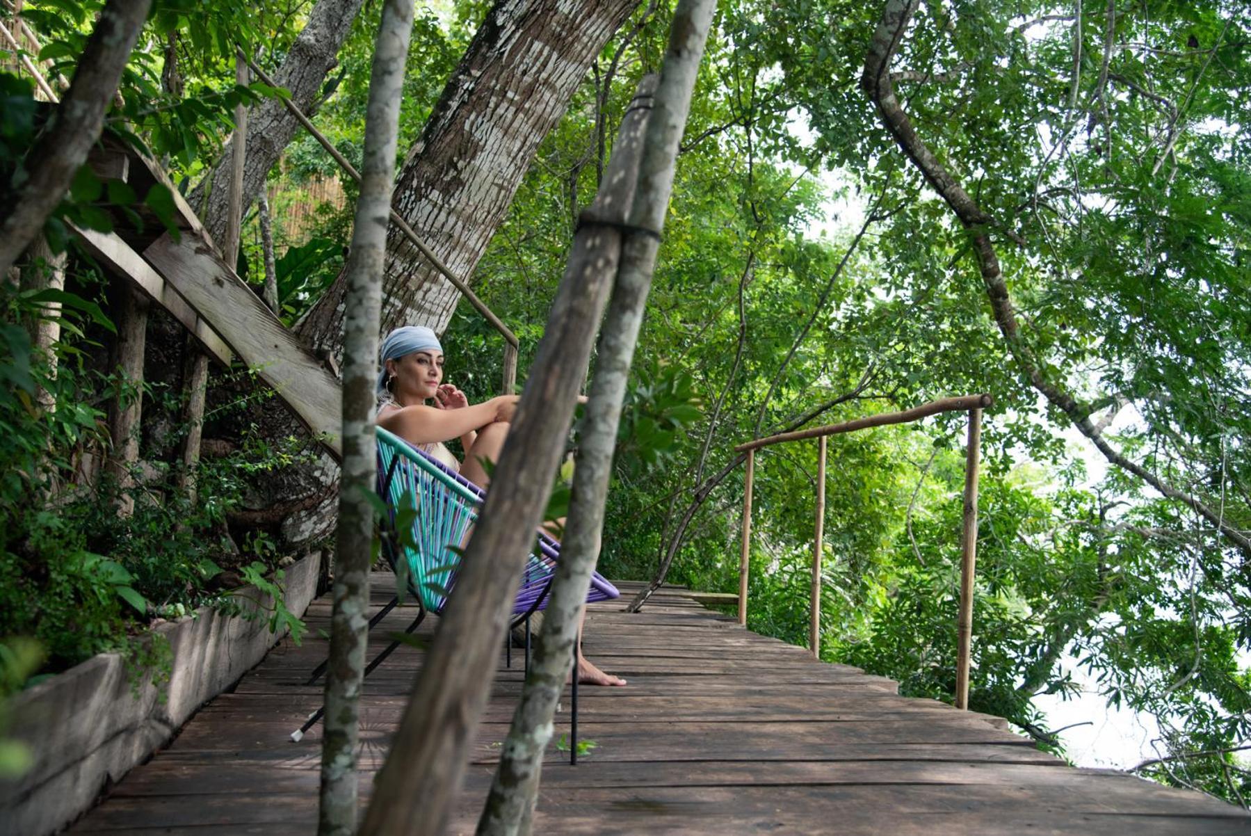 Azul Nomeolvides Bacalar - Guests Only Villa Exterior photo